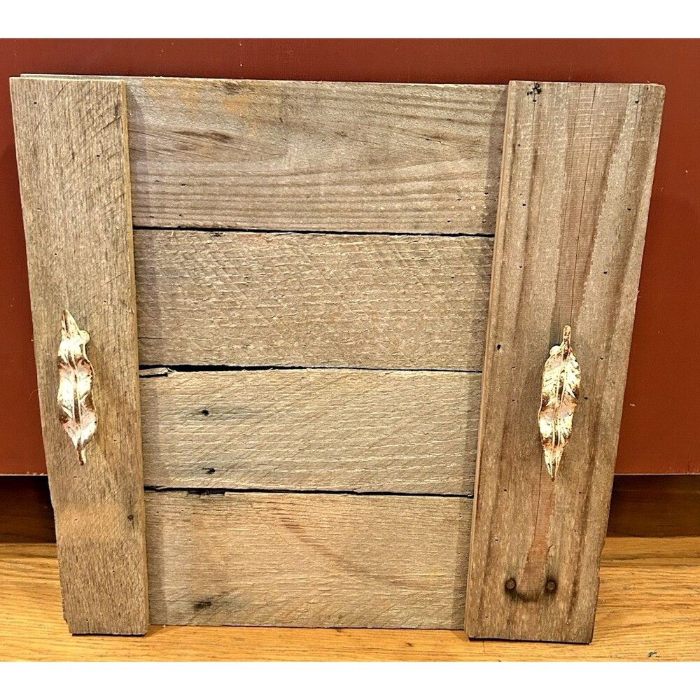 Handcrafted Wooden Tray 16 x 16